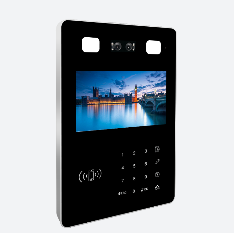 13.3 inch biometric multi apartment door entry system 4G GSM  video intercom