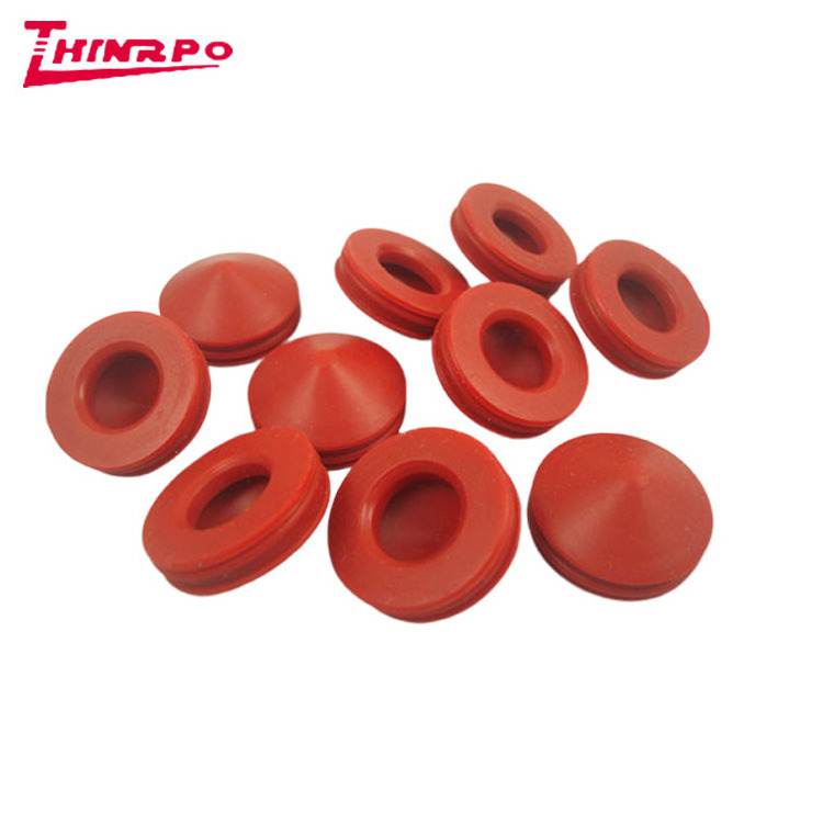 Food Grade Silicone Rubber Hole Stopper OEM Custom Rubber Cone Plug Waterproof Silicone Plug