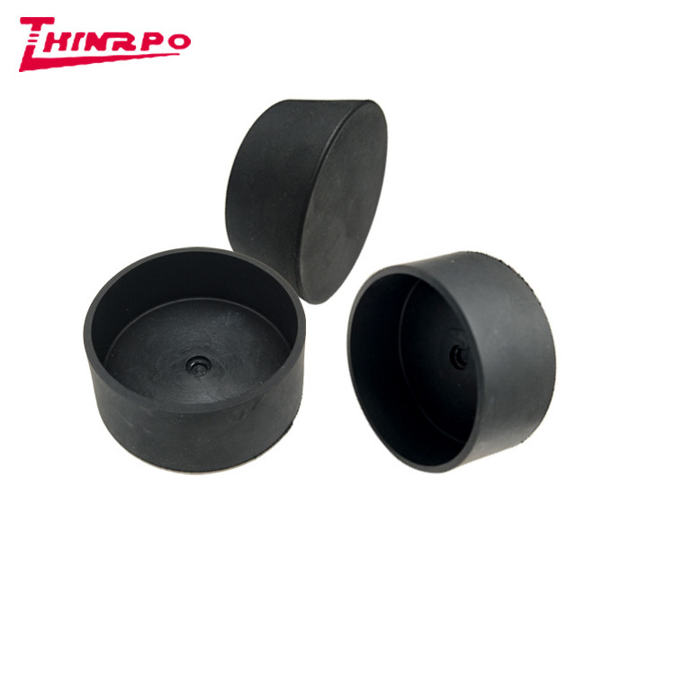 High wear resistance silicone rubber bumper cover bonded metal washer with rubber EPDM furniture chair rubber bumper feet caps