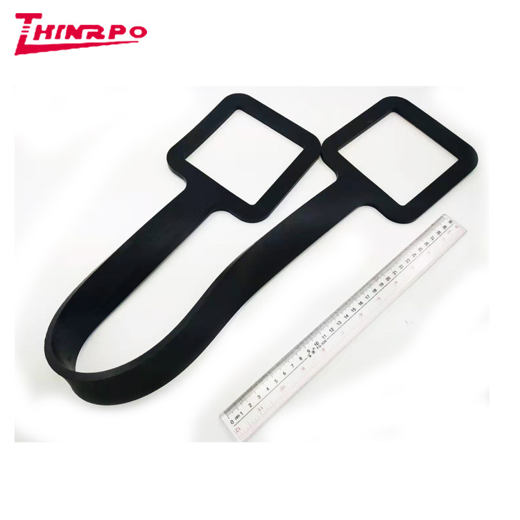 OEM factory Different Design OEM Support custom molding elastic rubber bands industrial flat rubber strap