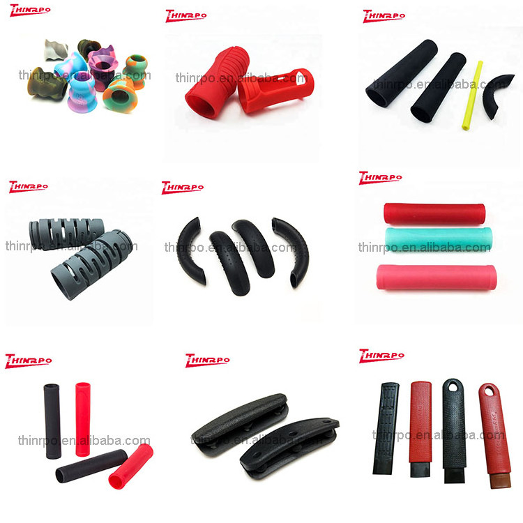 Bicycle Handlebar Grips Soft Rubber MTB Mountain Bike Lock on Handle Bar Cover Shockproof Anti-Slip Ergonomic Cycling