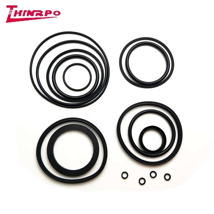 Standard Size Custom Silicone rubber Sealing Ring Rubber O Ring Silicone NBR FKM HNBR CR EPDM Seal O Ring