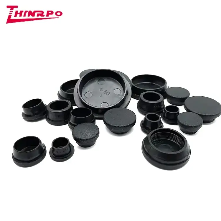 High Quality Computer Case Part Rubber Grommet Silicone Black Square Oval Rubber Grommet For Cable Sleeve