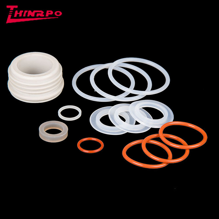 Standard Size Custom Silicone rubber Sealing Ring Rubber O Ring Silicone NBR FKM HNBR CR EPDM Seal O Ring