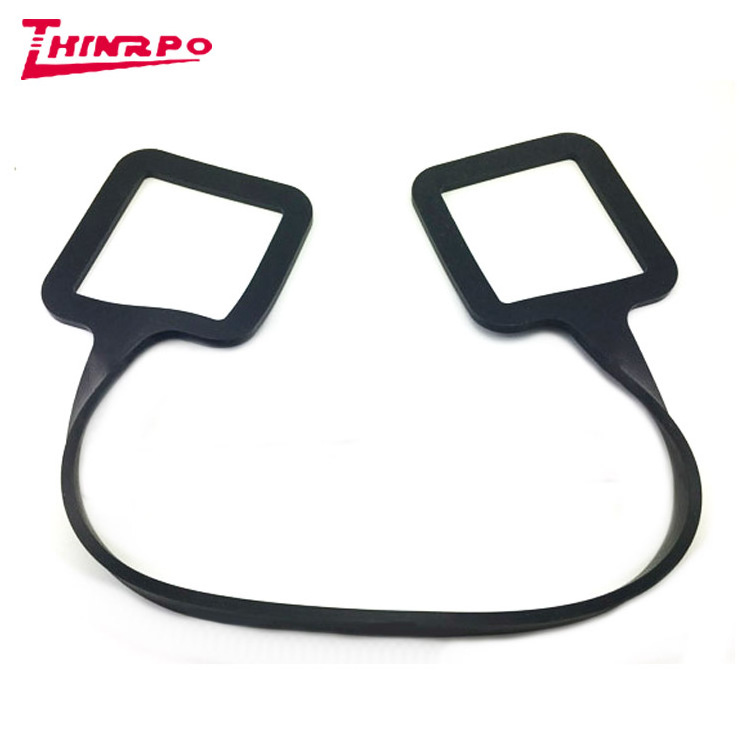 OEM factory Different Design OEM Support custom molding elastic rubber bands industrial flat rubber strap