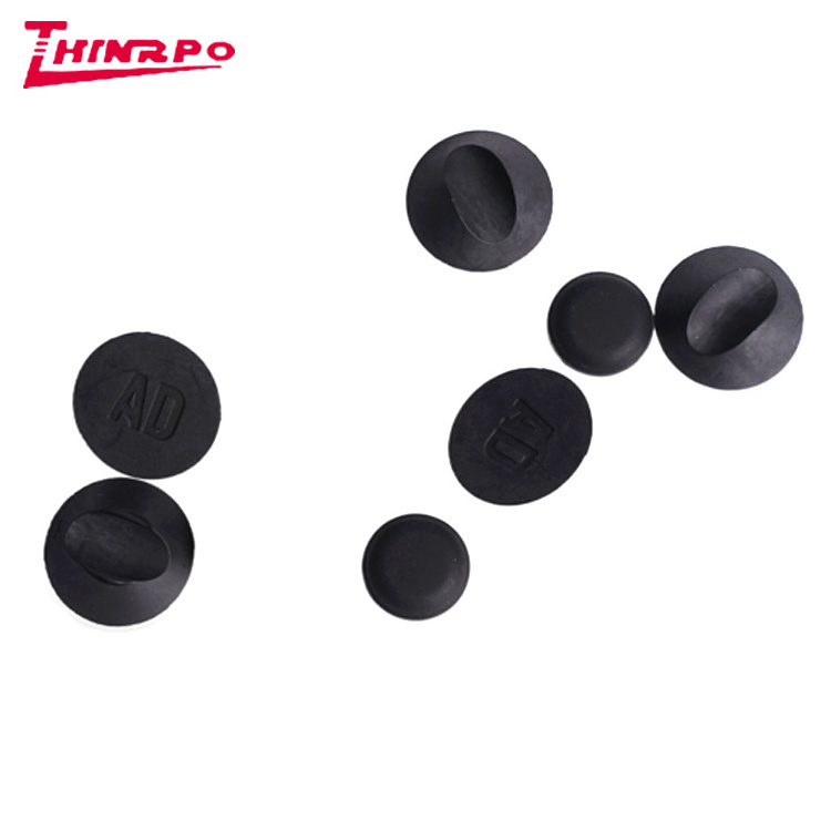 Furniture Parts abrasion resistant rubber feet for ladders, anti-skidding rubber feet for chair