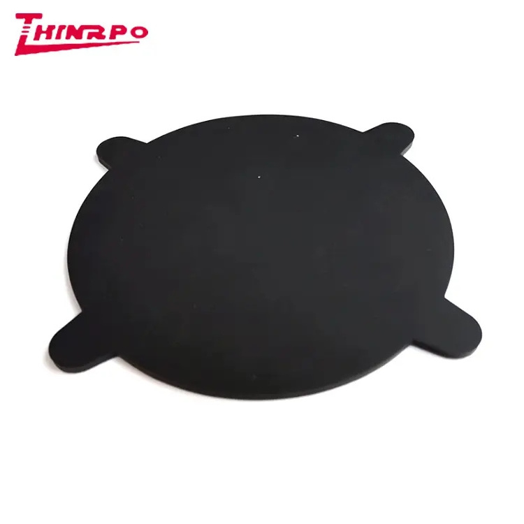 Custom Design 1-3MM Thickness Silicone Rubber Pads With Adhesive Backing Protective Rubber Sticky Pads Anti Slip