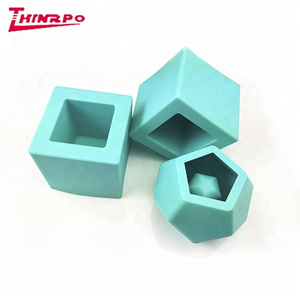 Customized durable Silicone flower pot compression molds flower pot concrete planter mold