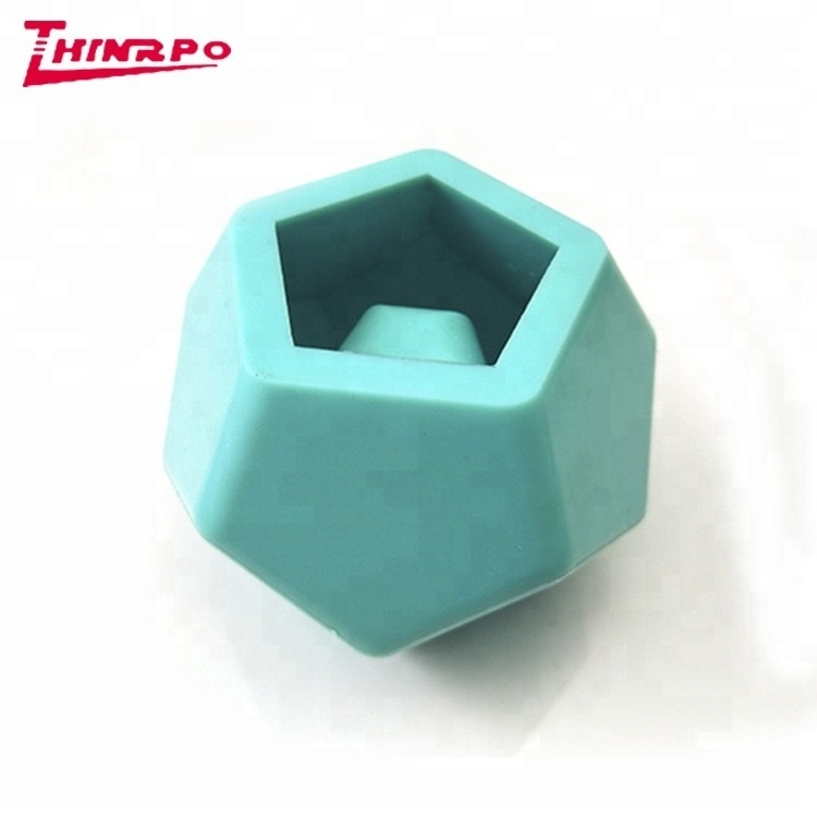 Customized durable Silicone flower pot compression molds flower pot concrete planter mold