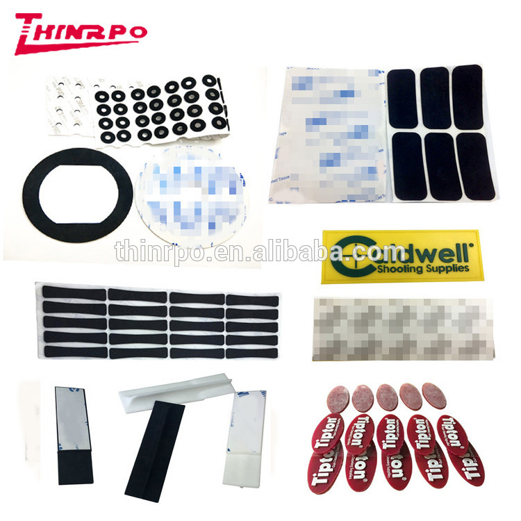 Custom Adhesive Bumper Pads self adhesive backed Silicone Mat  Removable Silicone Pad With  Back Adhesive