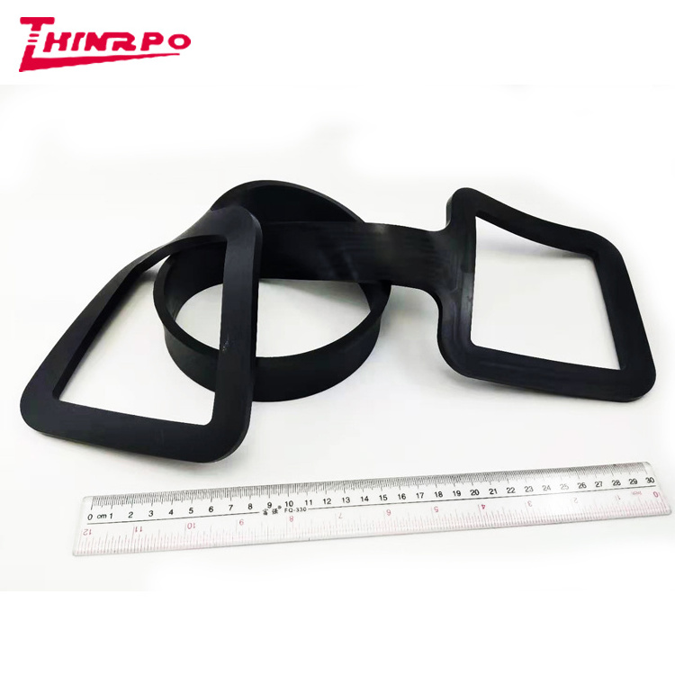 OEM factory Different Design OEM Support custom molding elastic rubber bands industrial flat rubber strap