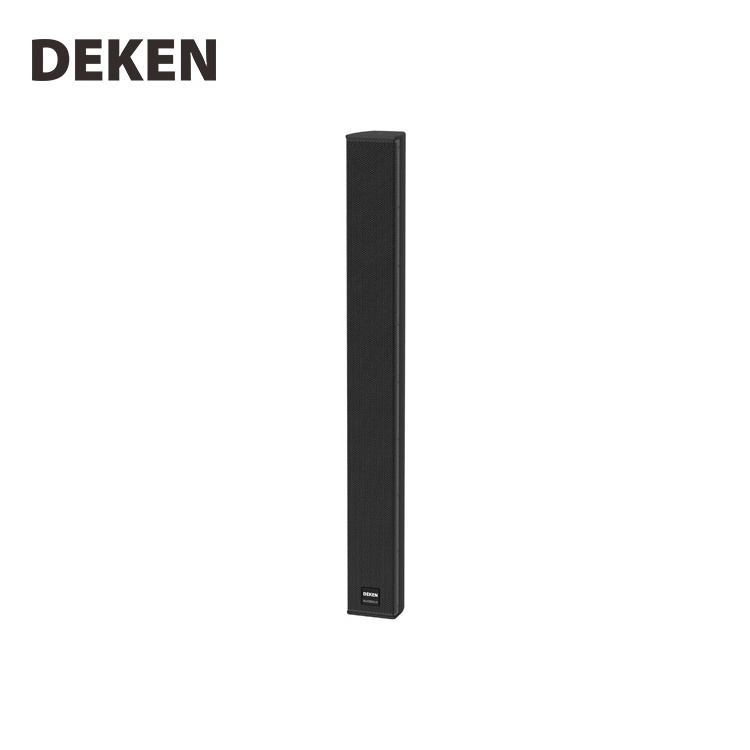 DEKEN SHOW Q30 Mini Line Array Column Speakers 8 Ohms 480 Watts 6 Unit Full Range Frequency Professional Airtight Loudspeaker