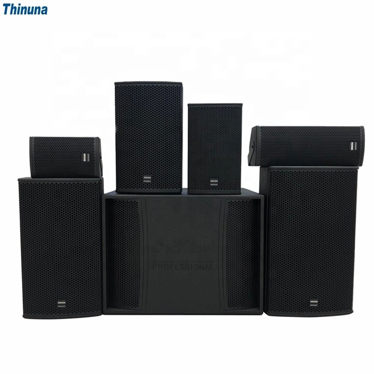 Thinuna T-218B Perfect Listening Effect and High Reliability Design Dual 18 Inch 1000 Watt Woofer KTV Audio Bass Subwoofer