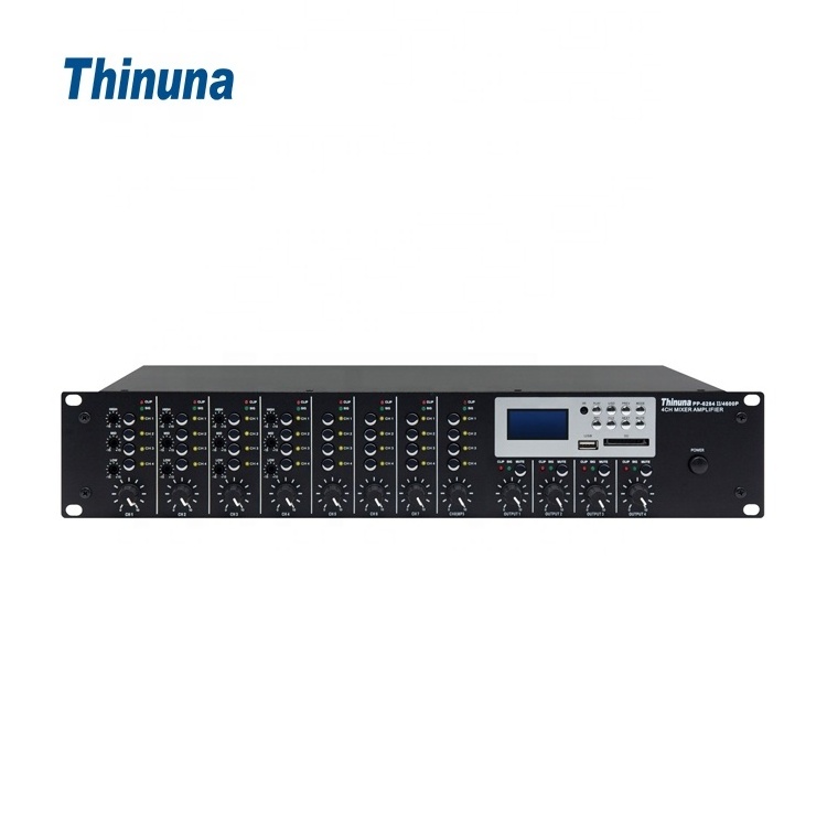 Thinuna PP-6284 II Professional PA Public Address Speaker Sound Audio System Mixer Amplifier Constant Voltage Power Amplifier