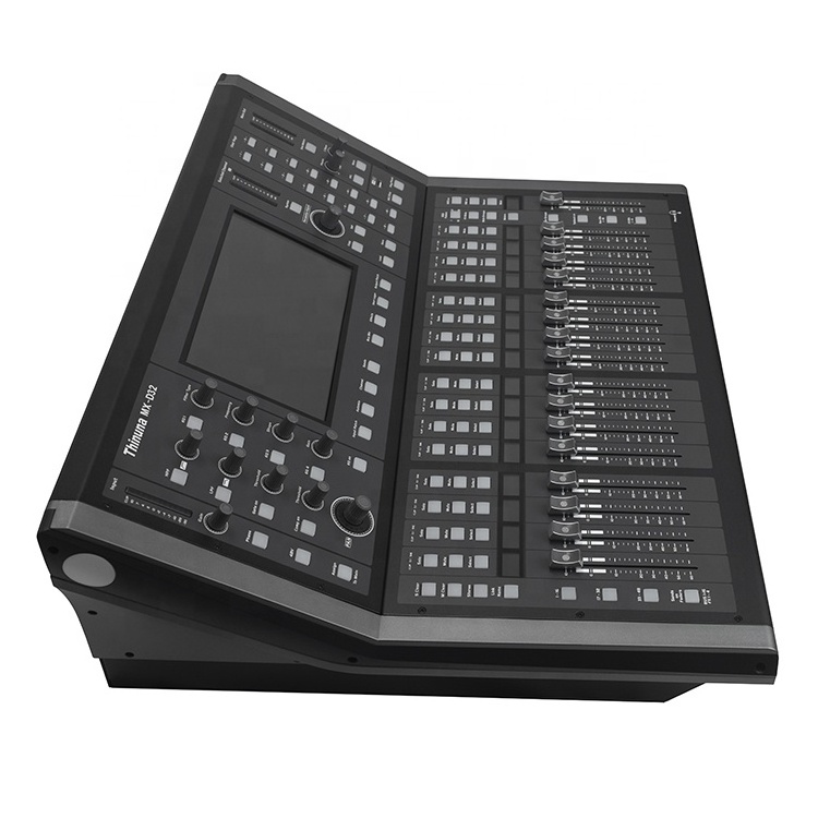 Thinuna MX-D32 32 Channel Digital Mixing Console Professional Line Array Speaker Audio Music Mixer For Stage Live Performance