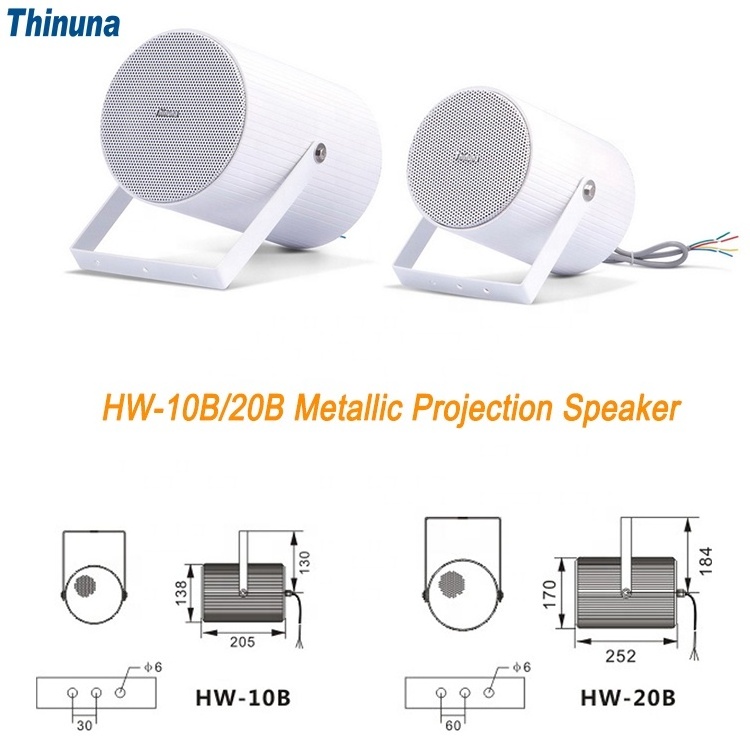 Thinuna HW-10B 20B Dual Directional IP55 Outdoor Waterproof Projection Speaker Pa System Horn Speaker For Mosque And Church