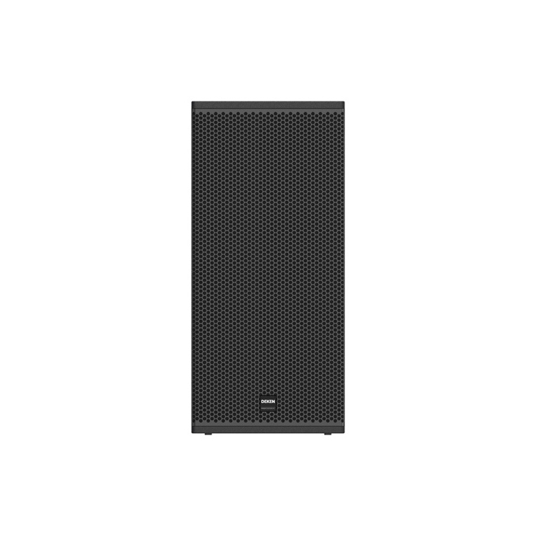 Deken Q212S Professional Line Array Subwoofer Dual 12-Inch 2000W Invverting Passive 1000W Speaker Bass for Auditorium