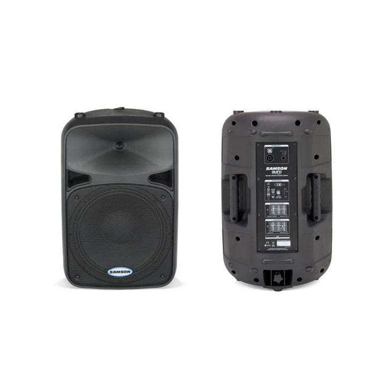 Samson Auro D15 Thick plastic 2 Way 400W Speaker box 15 Inch Powered speakers professional loudspeaker for small auditoriums