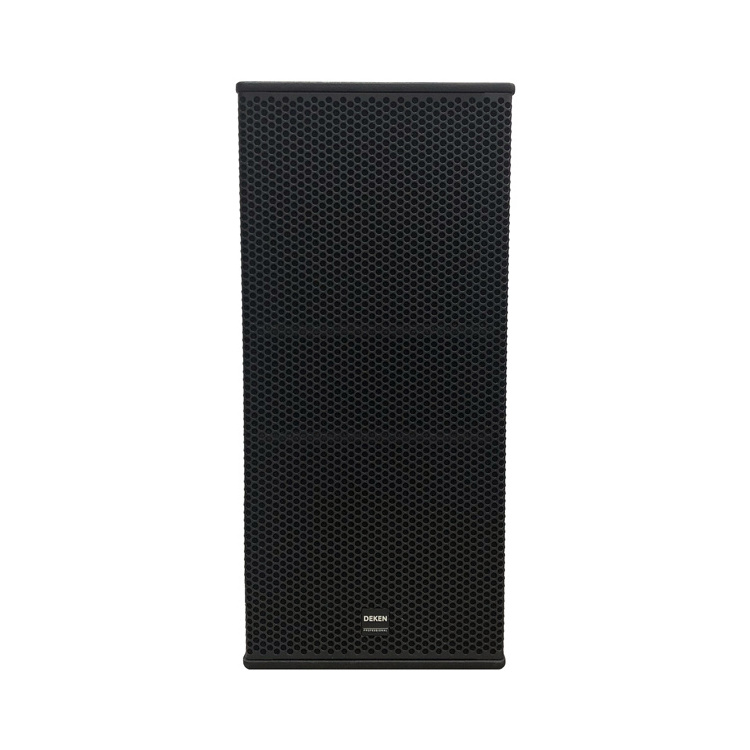 Deken Q212S Professional Line Array Subwoofer Dual 12-Inch 2000W Invverting Passive 1000W Speaker Bass for Auditorium