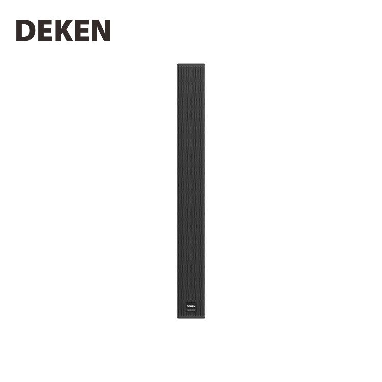 DEKEN SHOW Q30 Mini Line Array Column Speakers 8 Ohms 480 Watts 6 Unit Full Range Frequency Professional Airtight Loudspeaker