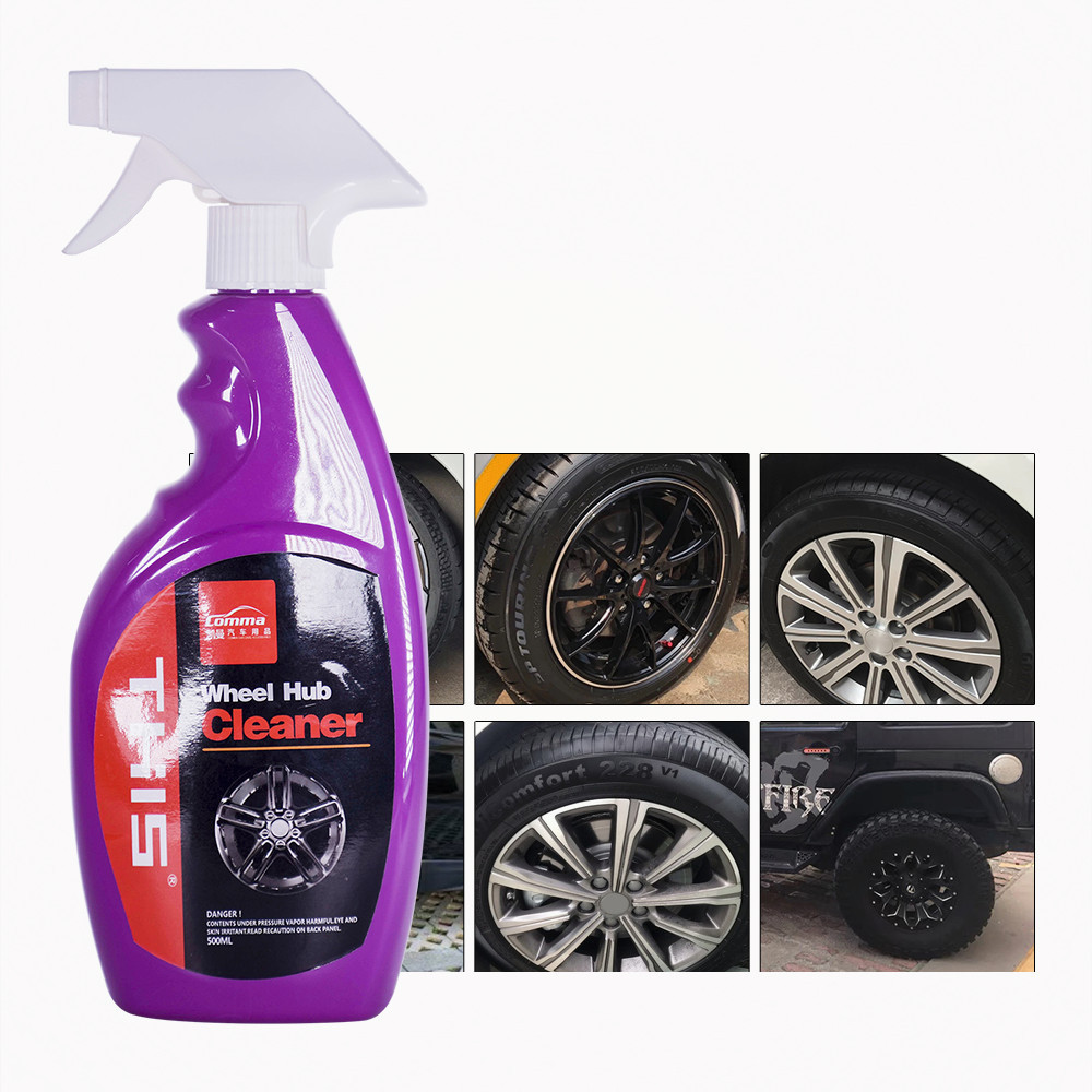 Wholesale China car detailing kit suppliers super & strong cleaning spray rim alloy wheel cleaner