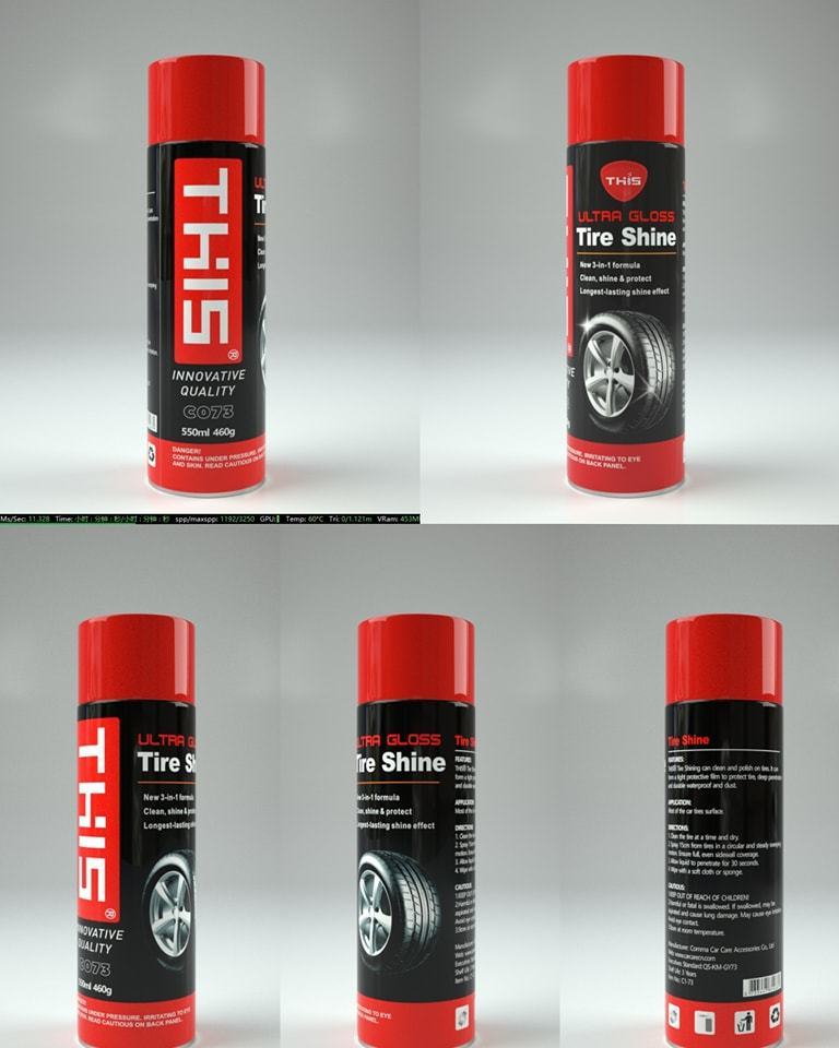 high gloss longest lasting tire dressing no sling silicone gel tyre glaze wet coating cleaner wax polish tire shine