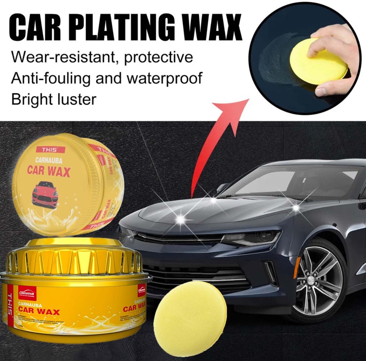 polish car wax car polish product car ceramic polish