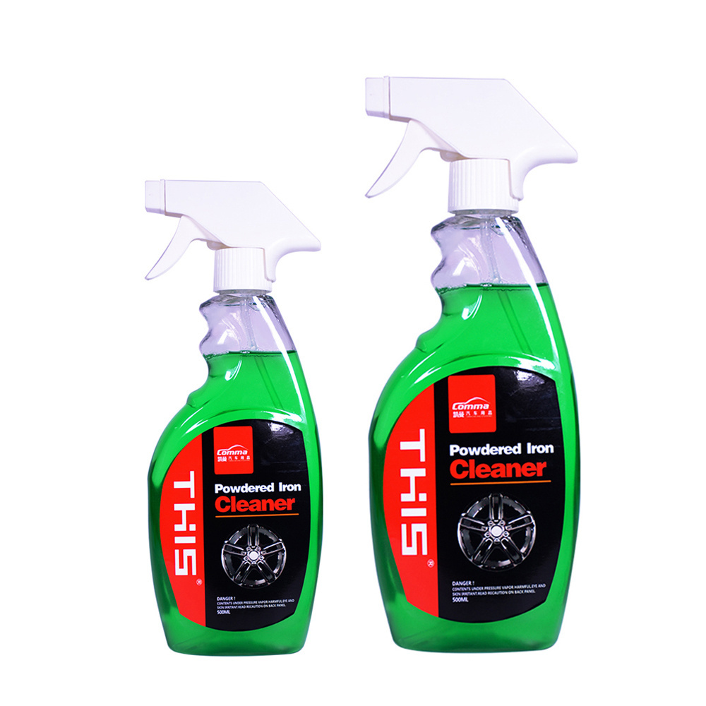 car accessories car care product equipment car paint surface cleaning spray PH 7 Neutral wheel iron cleaner