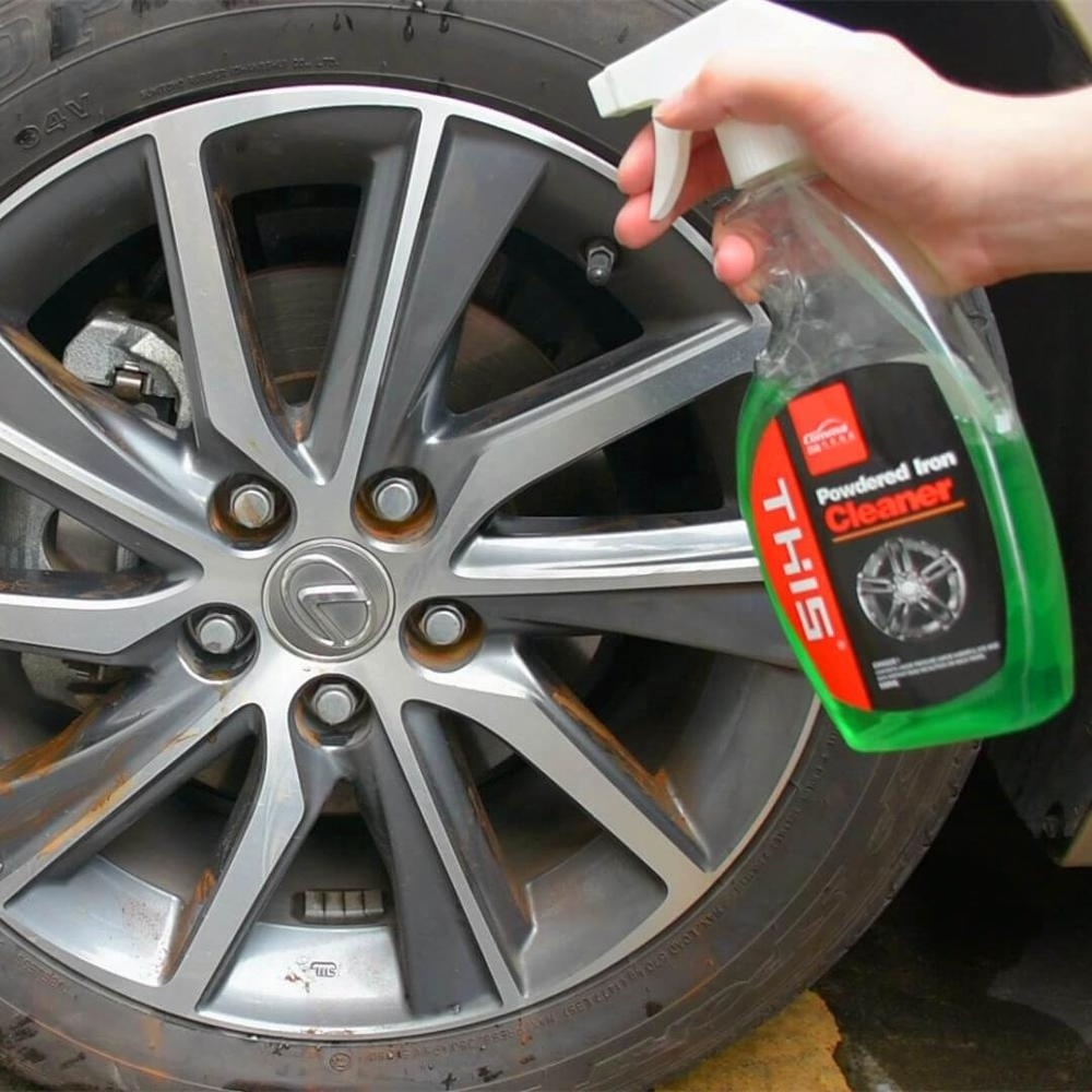 car products equipment paint surface cleaning spray PH 7 Neutral car care wheel iron remover car