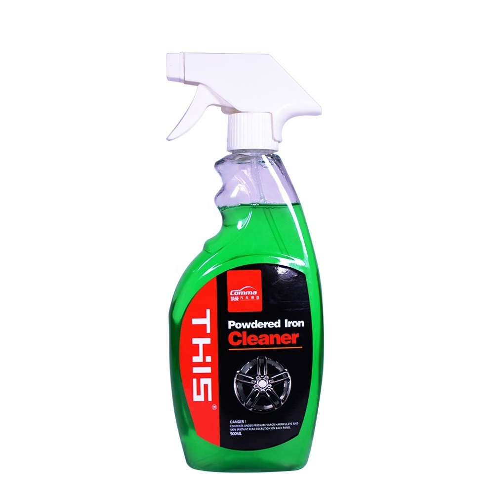 car products equipment paint surface cleaning spray PH 7 Neutral car care wheel iron remover car