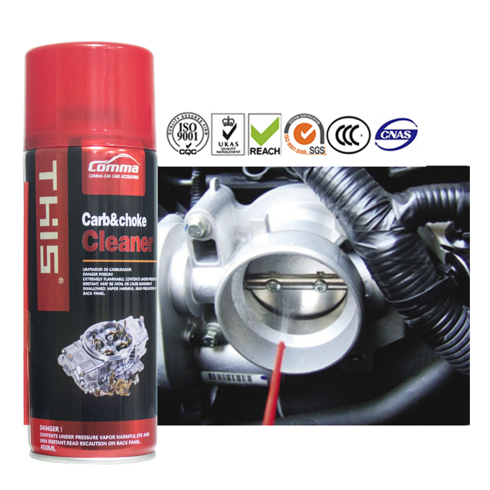 Car car accessories car wash carb choke cleaner 450ml 500ml  spray wholesale carb choke cleaner