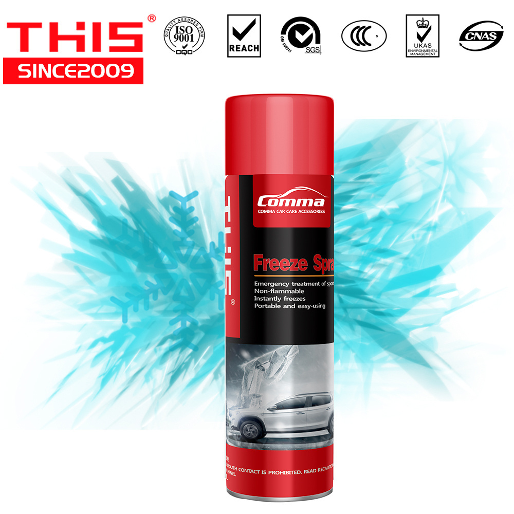 Wholesale One Step quickly freezing instant cold ice cooling spray for car and home