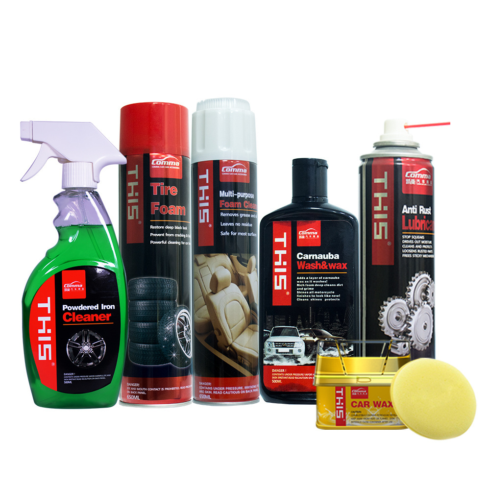 exterior accessories Cleaning Wash Products Cleaner Detailing Wax Auto Spray Supplies Shampoo Polish Interior Foam Car Care