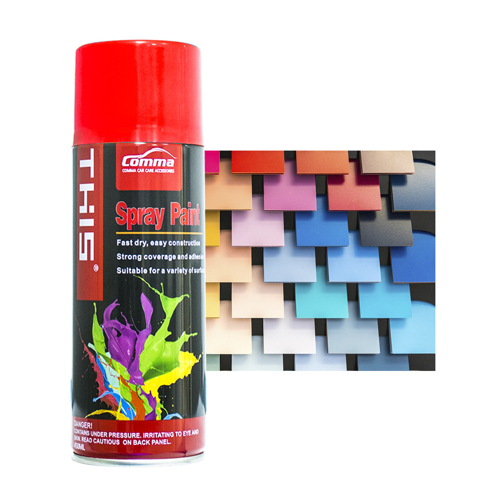 Car Coating For Powder Auto Color Aerosol Acrylic Painting Nano Glass Chrome Machine Gold Colors Automotive Spray Paint