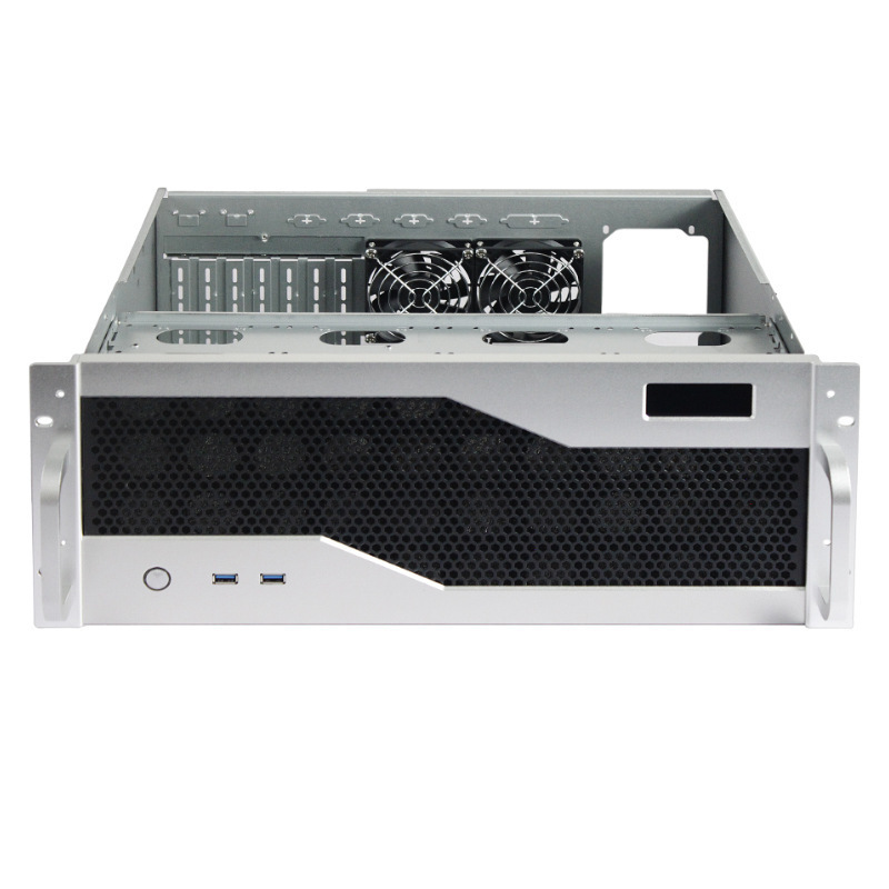 SY324 19 Inch ATX Rackmount Server Case 6*3.5 Inch HDD Support 3U Industrial Server Chassis