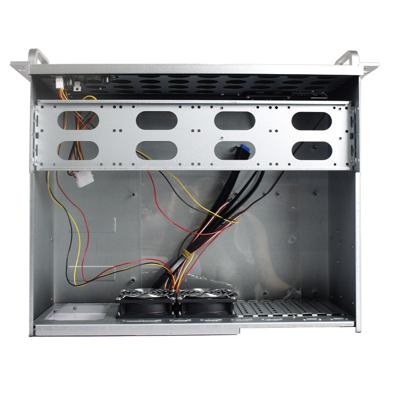 SY324 19 Inch ATX Rackmount Server Case 6*3.5 Inch HDD Support 3U Industrial Server Chassis