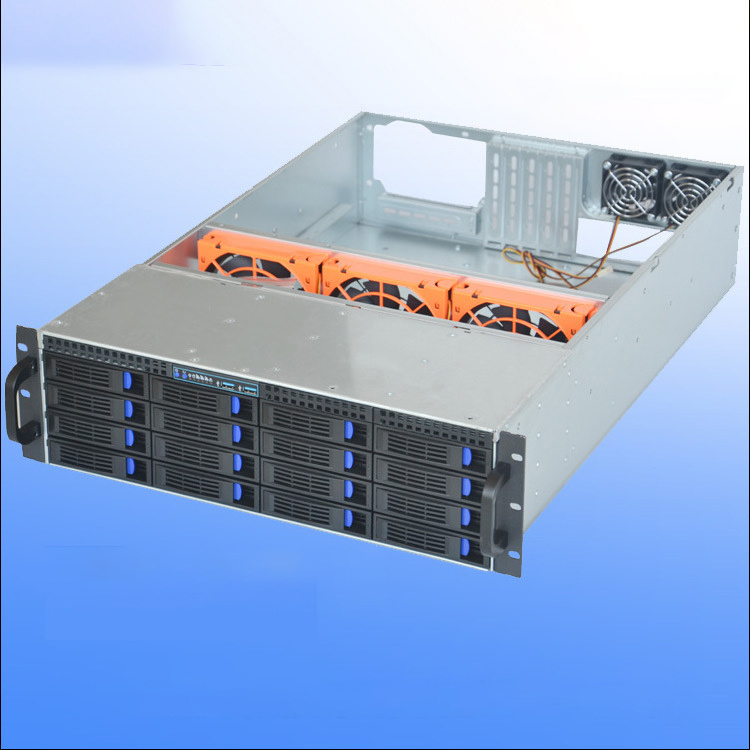 SY314 4U Rackmount Server case with 24 Hot-Swappable SATA/SAS Drive Bay, MiniSAS /SATA connector