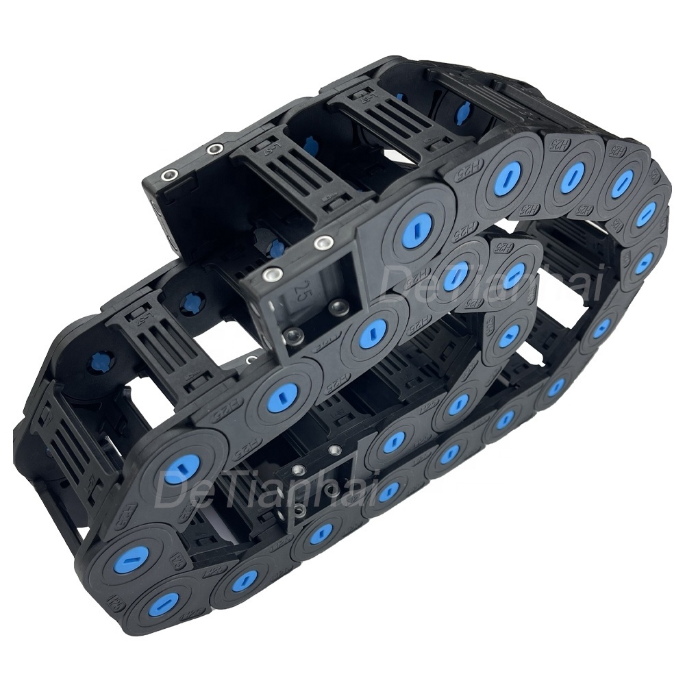 Nylon cable protection drag chain DeTianhai cable carrier