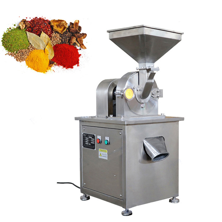 Cocoa Coffee Bean Salt Sugar Fine Powder Making Grinder Grinding Machine