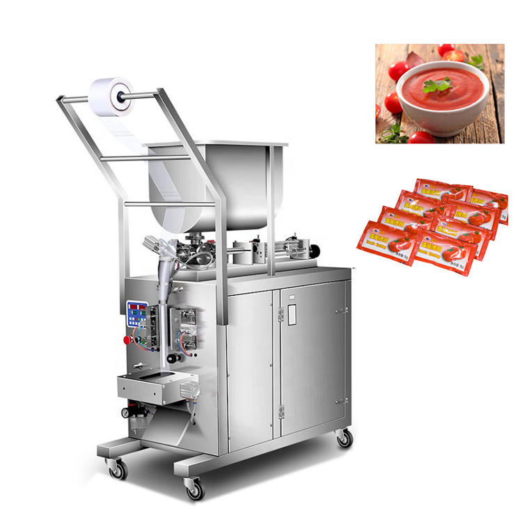 sauce 200 ml packing machine yogurt liquid packing machine mini tomato sauce sachet packing machine