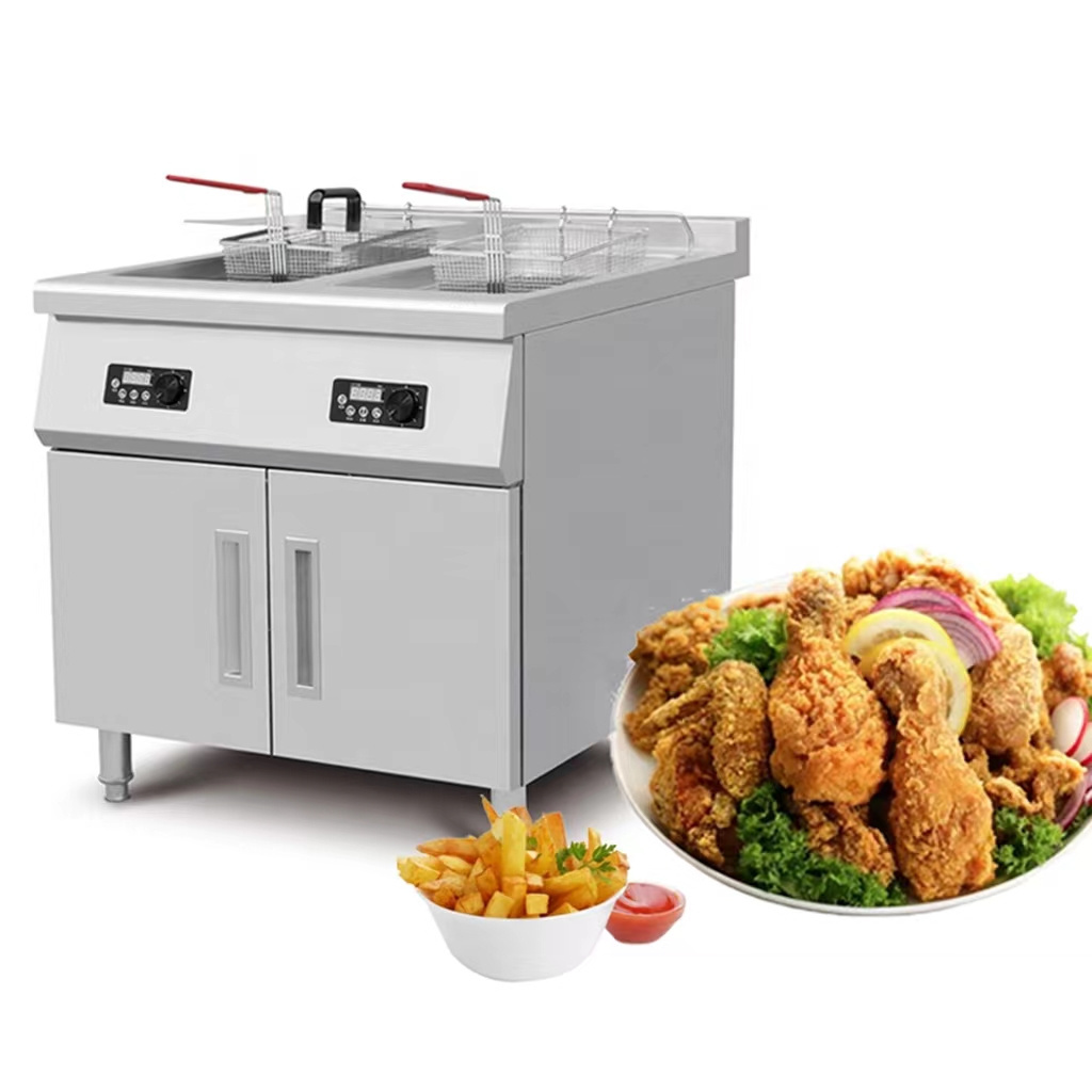 Chicken Frying French Fries Machine Electric Deep Fryer Friteuse Corn Dog Chips Turkey Commercial Deep Fryers