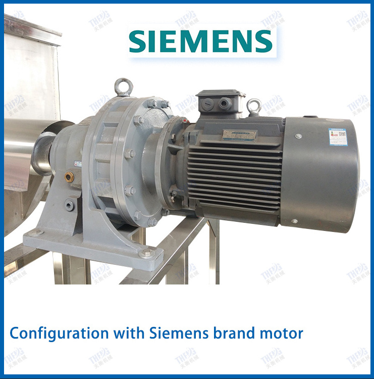 1000kg Stainless Steel Horizontal Ribbon Mixer Sand / Food Ribbon Blender Mixing Machine