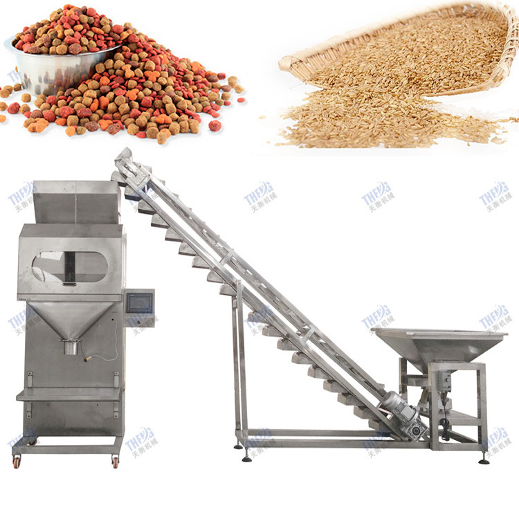 Semi Automatic Pouch Bag Beans Rice Nuts Seeds Sugar Solid Granule Grain Weigh Filling Packing Machine