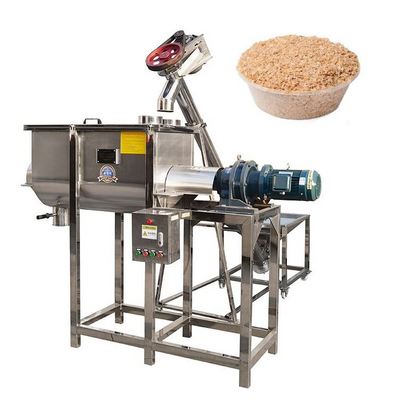 stainless steel industrial dry plough powder mixer fertilizer blending paddle mixing machine