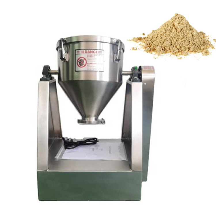 rotating drum powder mixer stainless steel  mixer drum rotary dry powder mixer machine cone blender