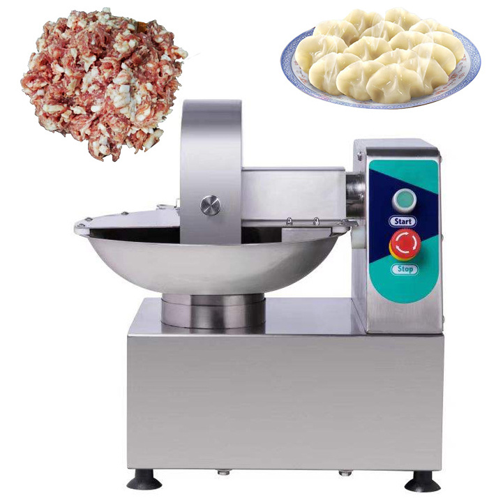 meat chopper machine bowl cutter meat-bowl-cutter-emulsifier salad beef meat bowl cutter