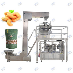 China automatic multi-functional premade bag snacks nuts pet food frozen food preformed pouch doypack packing machine