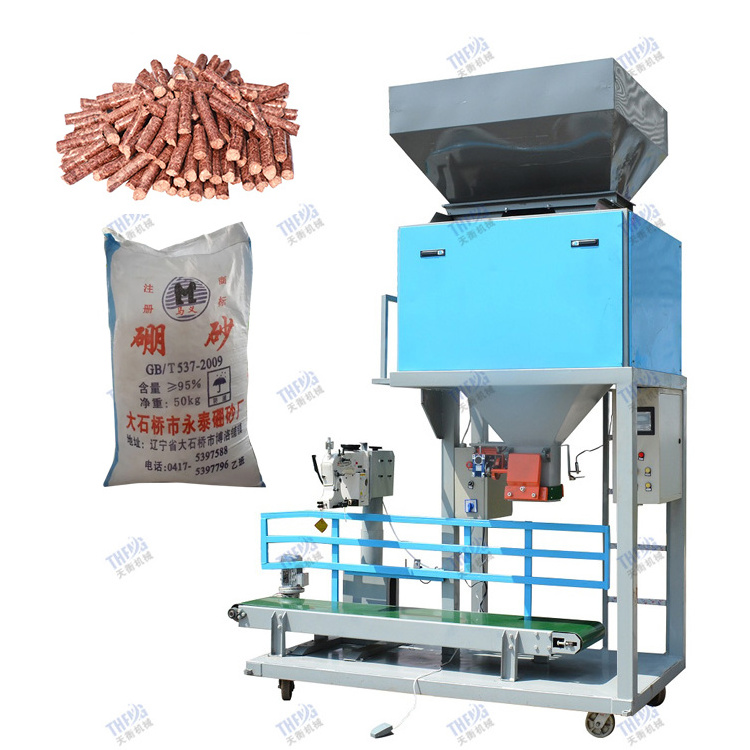 Rice packing machine sealing non-woven bag charcoal packing machine microbial fertilizer packing machine