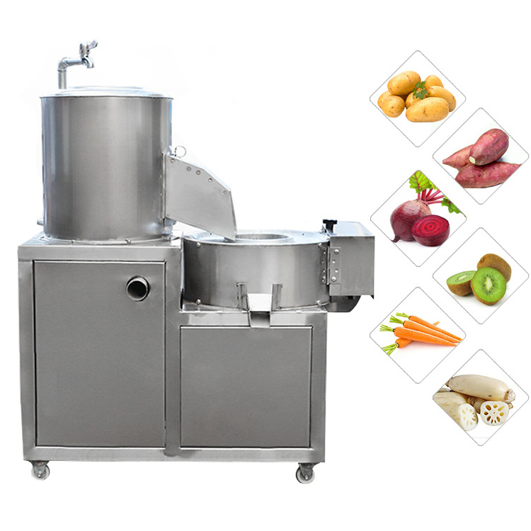 Factory Price Auto Potato Chips Making Machine / French Fries fruit vegetable cube cutter cutting machines