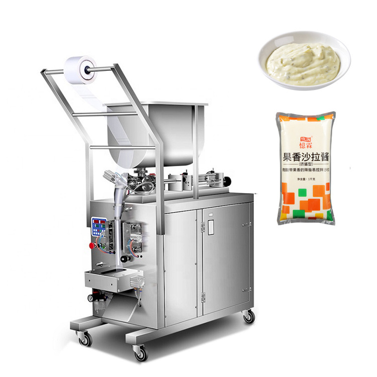 sauce 200 ml packing machine yogurt liquid packing machine mini tomato sauce sachet packing machine